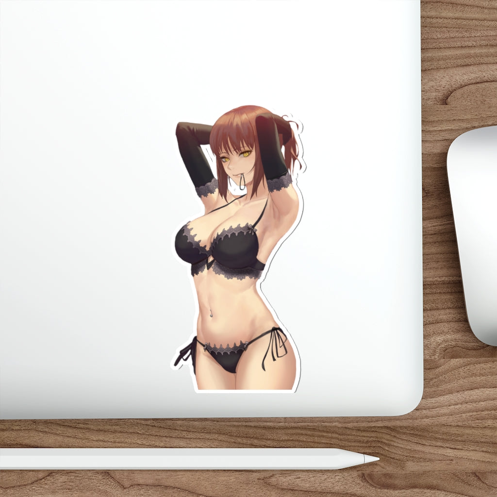 Chainsaw Man Makima Lingerie Waterproof Sticker - Ecchi Vinyl Decal