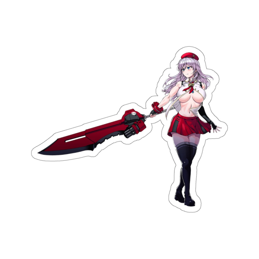 Sexy Alisa Ilinichina Amiella Sword God Eater Waterproof Sticker - Ecchi Vinyl Decal