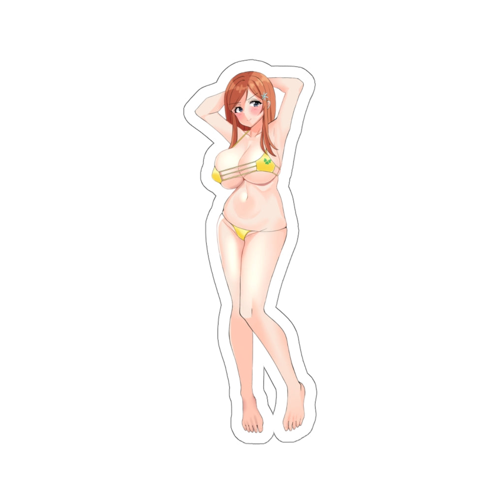 Bleach Anime Big Boobs Orihime Waterproof Sticker - Ecchi Vinyl Decal