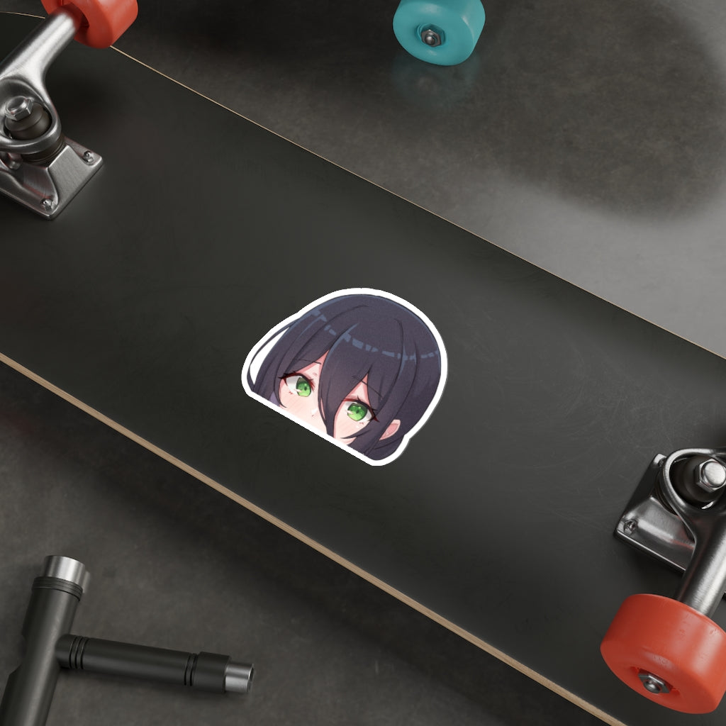 Chainsaw Man Reze Peeker Waterproof Sticker - Ecchi Vinyl Decal