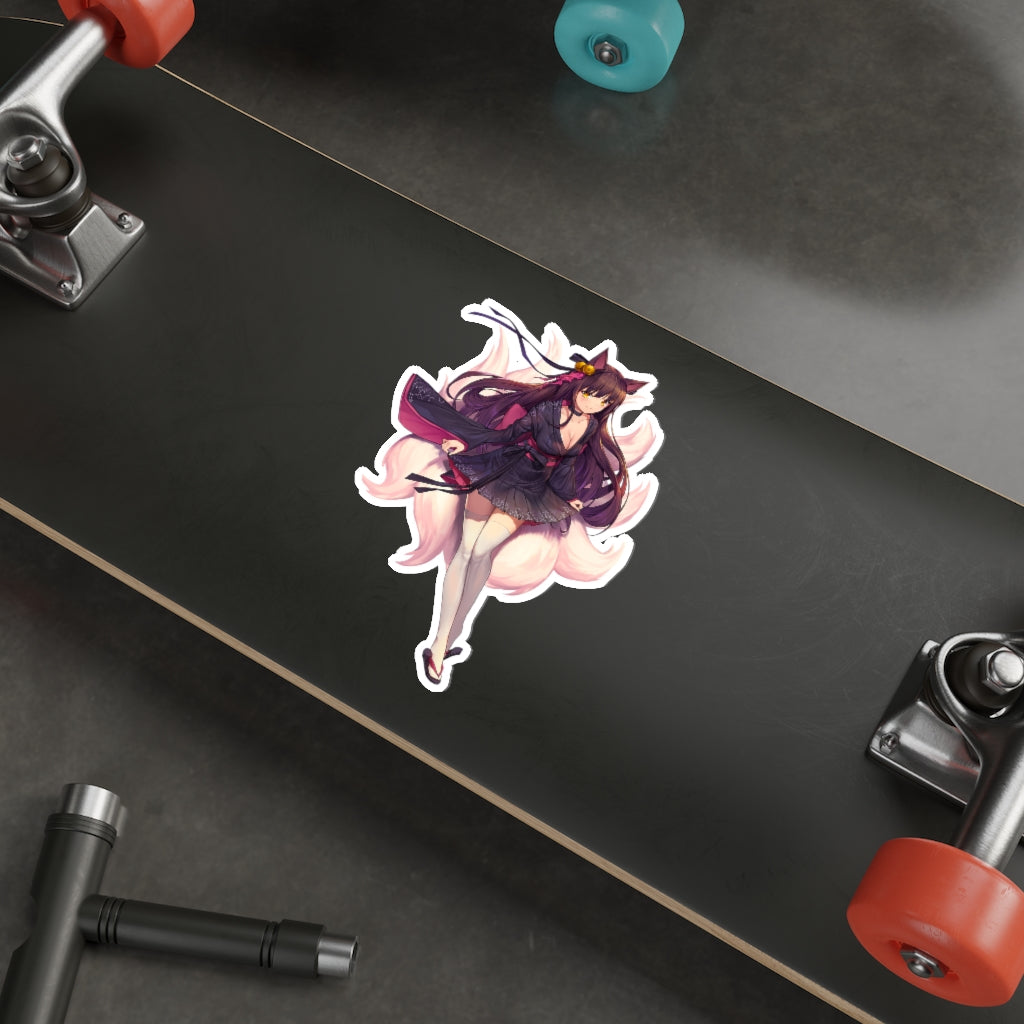 Ahri League of Legends Lolita Outfit Waterproof Sticker - Ecchi Vinyl Decal