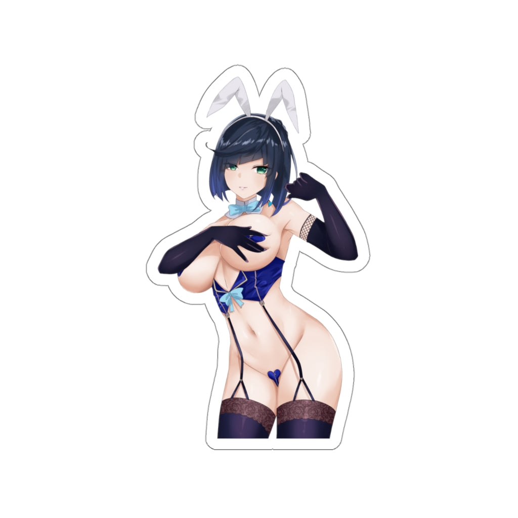 Genshin Impact Yelan Thick Bunny Girl Waterproof Sticker Decal