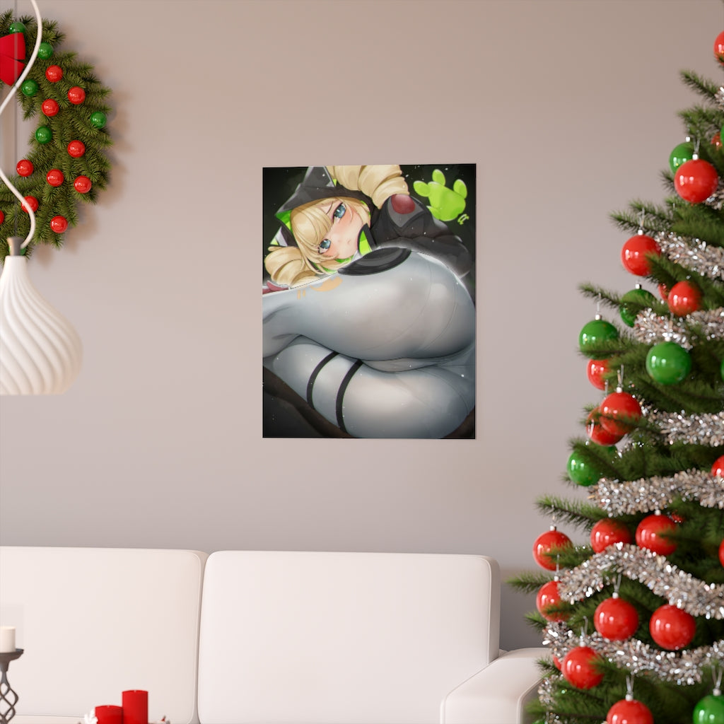 Sexy Butt Shiro Tower of Fantasy Poster - Lewd Premium Matte Vertical Poster - Adult Wall Art