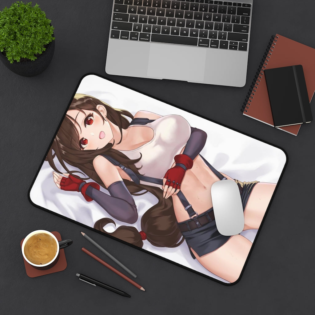 Tifa Lockhart Desk Mat - Large Kawaii Mousepad - MTG Playmat