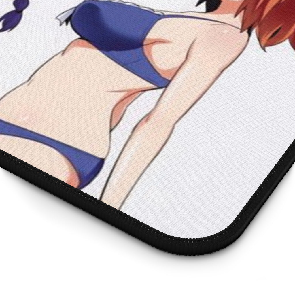 Maken-ki! Waifus Mensurations Boobs Size Bust Chart Mousepad - Non Slip Desk Mat