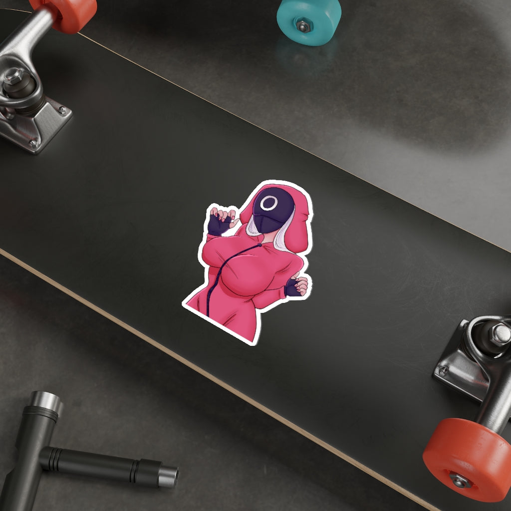 Sexy Squid Game Waterproof Sticker - Ecchi Vinyl Decal