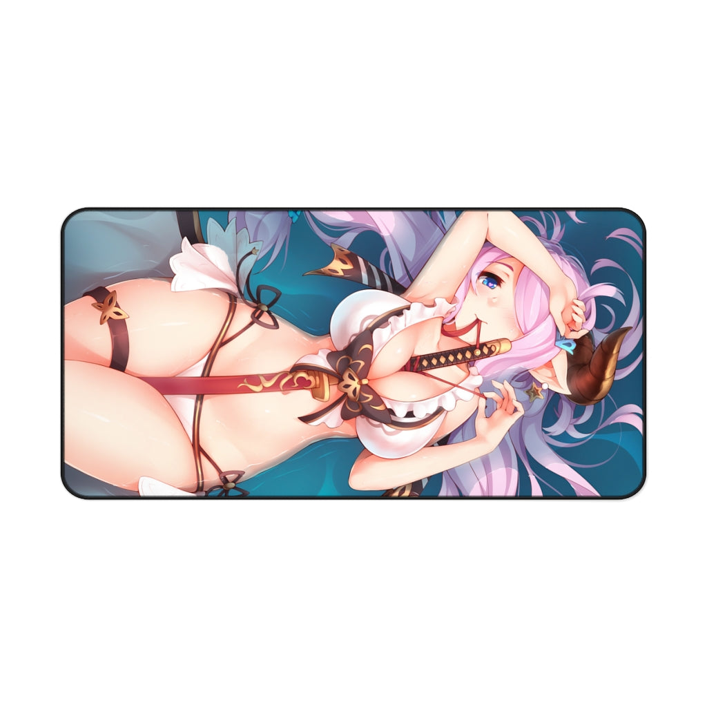 Sexy Narmaya Granblue Fantasy Desk Mat - Non Slip Gaming Mousepad