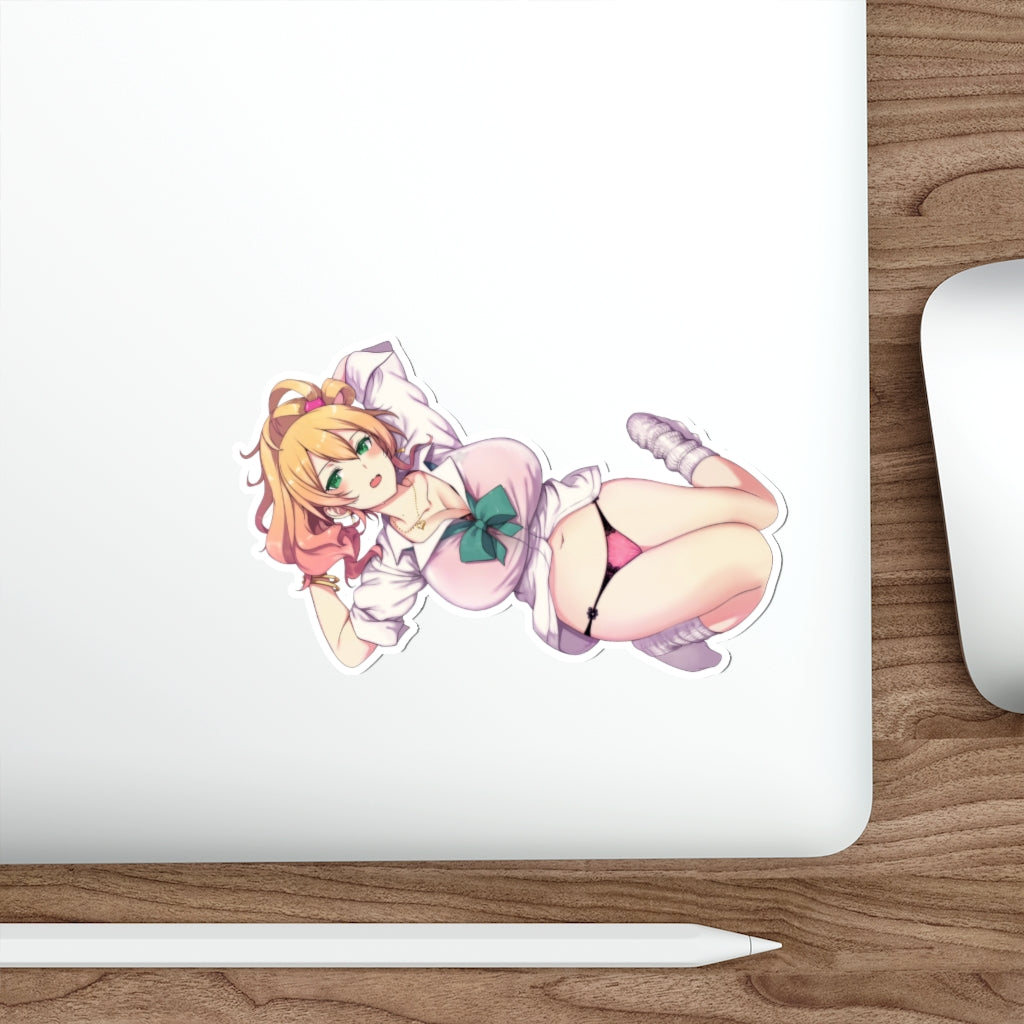 Sexy Panties Yame Yukana My First Girlfriend Is a Gal Waterproof Sticker - Ecchi Vinyl Decal