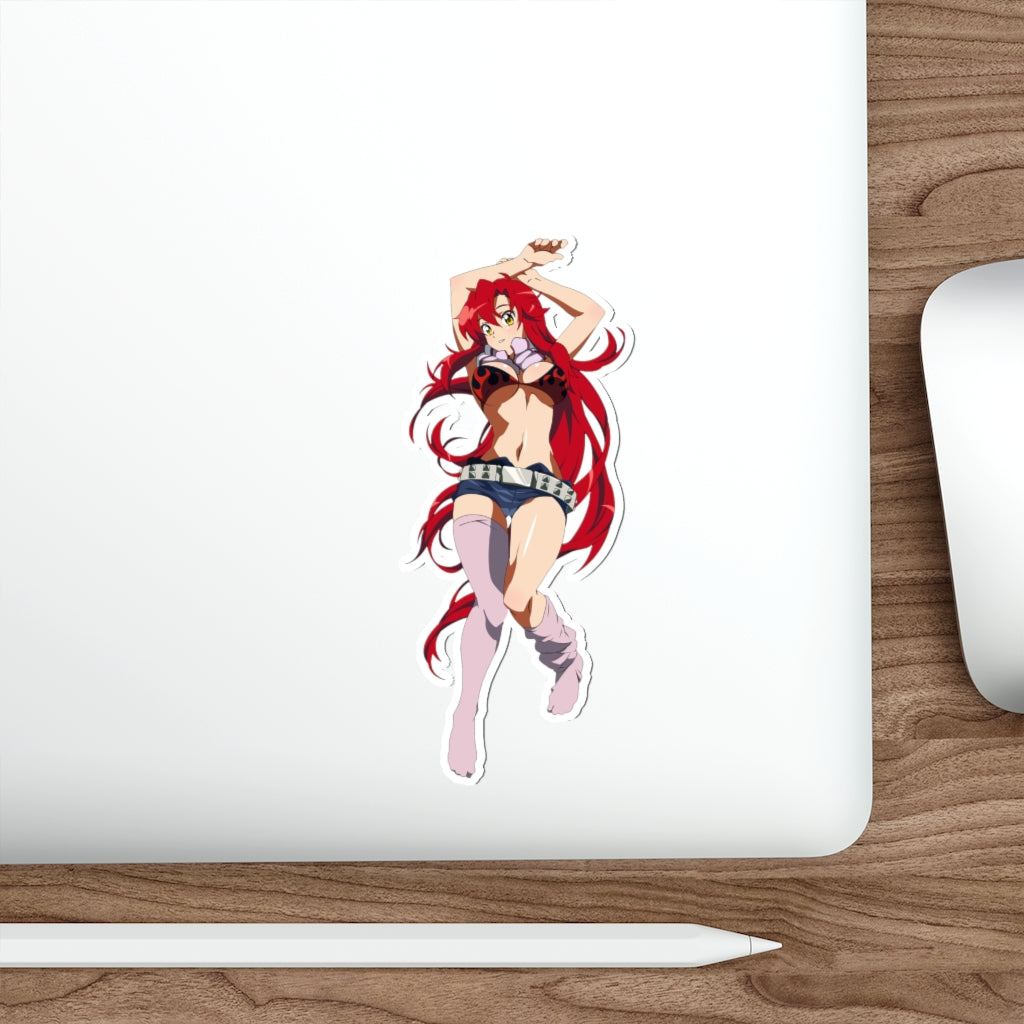 Gurren Lagann Sexy Yoko Littner Waterproof Sticker - Ecchi Vinyl Decal