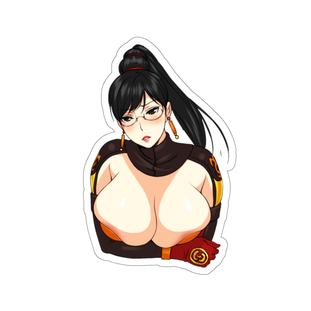 Lian Shi Dynasty Warriors Big Boobs Waterproof Sticker - Ecchi Vinyl Decal