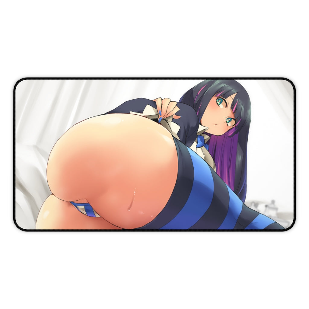 Panty & Stocking with Garterbelt Big Butt Stocking Desk Mat - Lewd Mousepad - Sexy Anime Girl Playmat