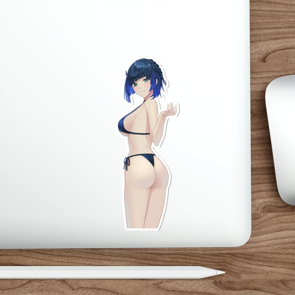 Sexy Bikini Butt Yelan Genshin Impact Waterproof Sticker - Ecchi Vinyl Decal