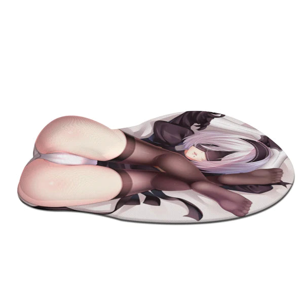 3D Butt Mousepad - 2B Panties Nier Automata Thick Booty Mouse Pad