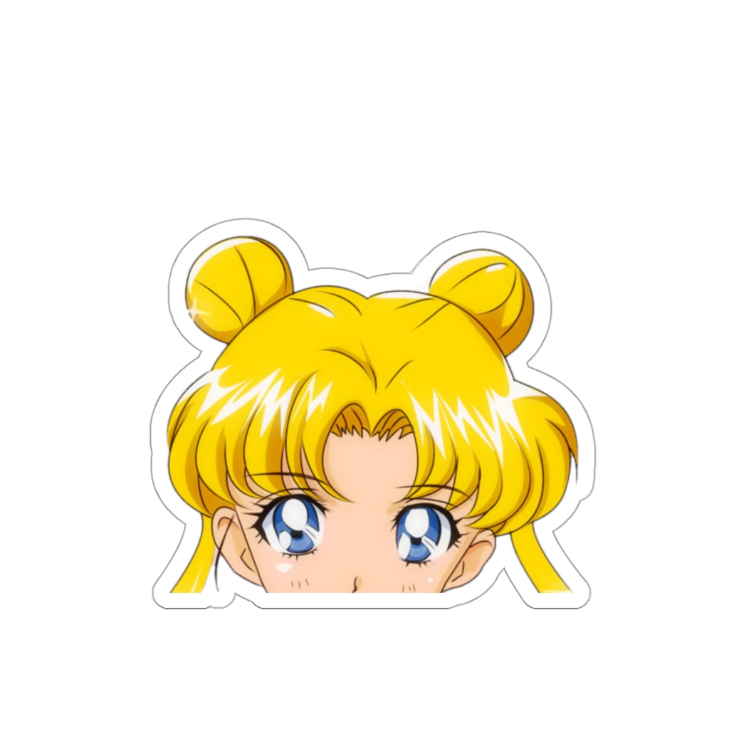 Sailor Moon Peeker Sticker - Anime Peeker Car Decal