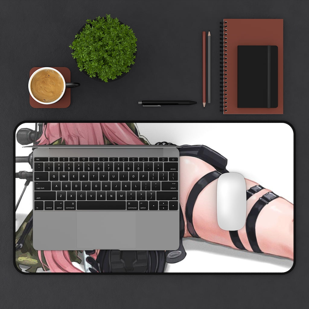 Girls Frontline Ecchi Mousepad - Thick Butt NTW 20 Large Desk Mat - Sexy Gaming Playmat