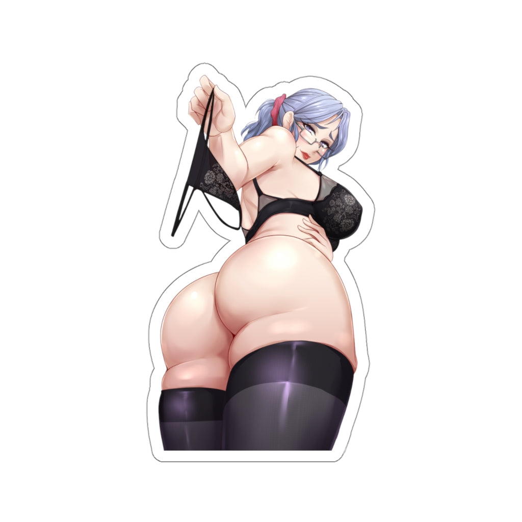 Naoko Daimon Thick Butt Lingerie Waterproof Sticker - Ecchi Vinyl Decal