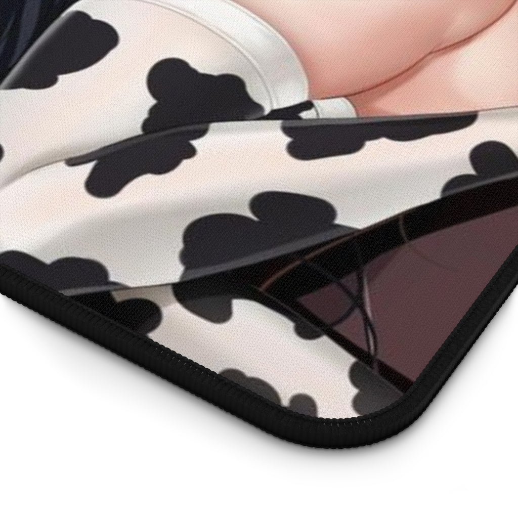 Azur Lane Cow Girls Mousepad - Large Desk Mat - Ecchi Mouse Pad - MTG Playmat