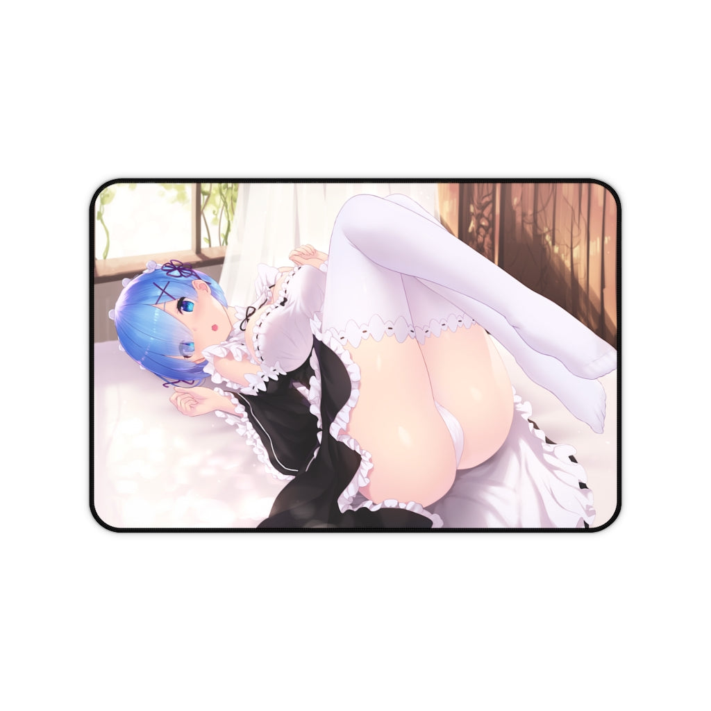 Re Zero Sexy Mousepad - Maid Rem Desk Mat - Ecchi Playmat