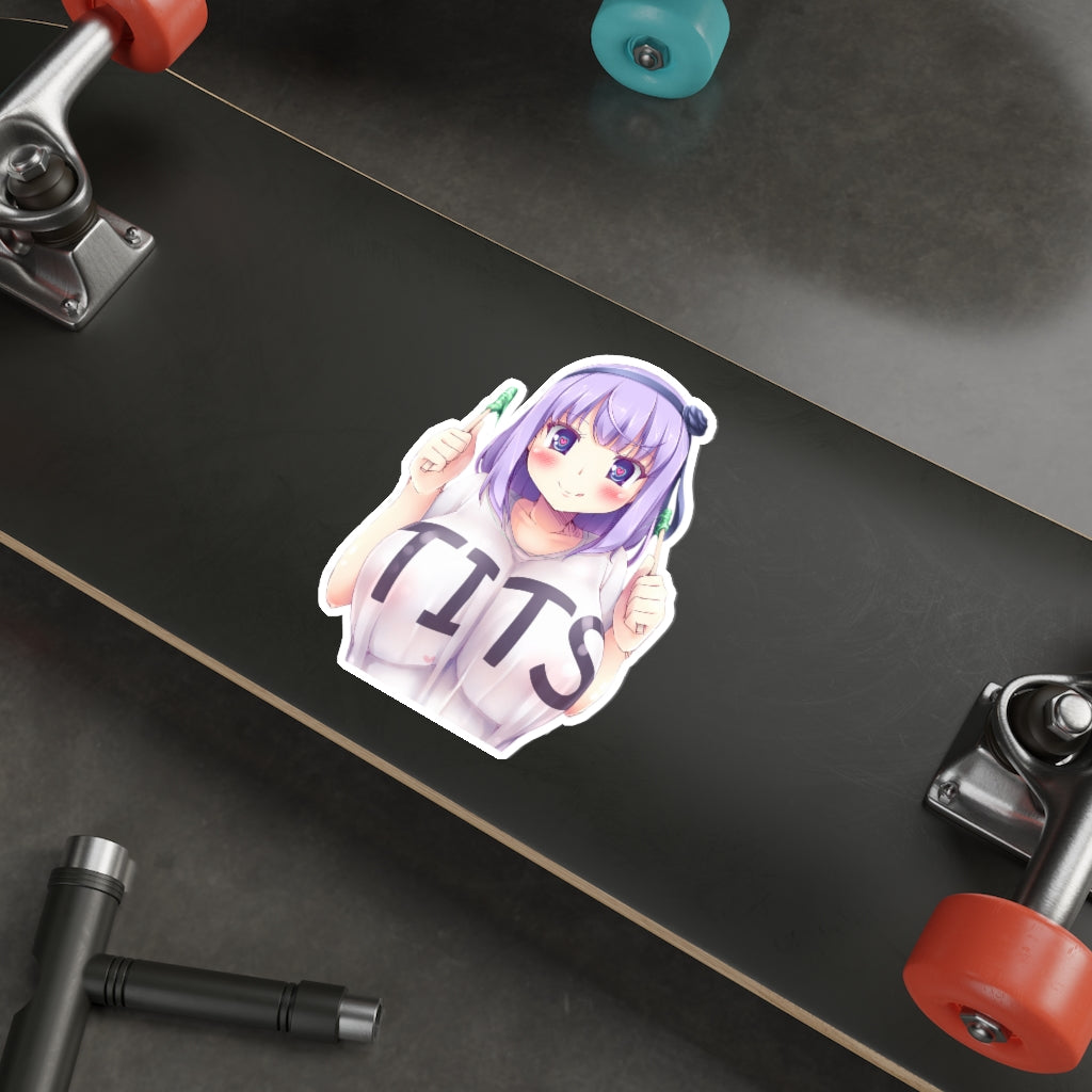 Shidare Hotaru Big Tits Dagashi Kashi Waterproof Sticker - Ecchi Vinyl Decal