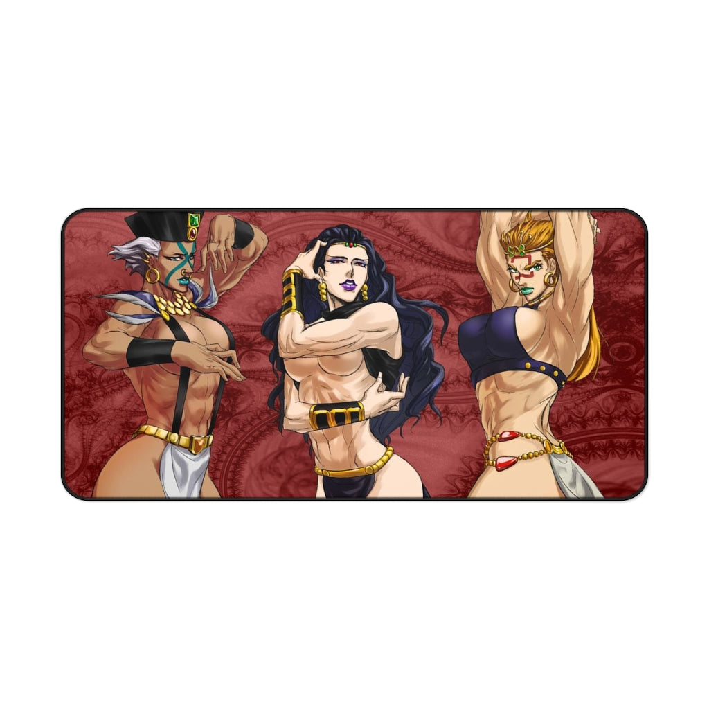 JoJo's Bizarre Adventure Anime Mousepad - Gender Swap - Large Desk Mat - Ecchi Mouse Pad - MTG Playmat