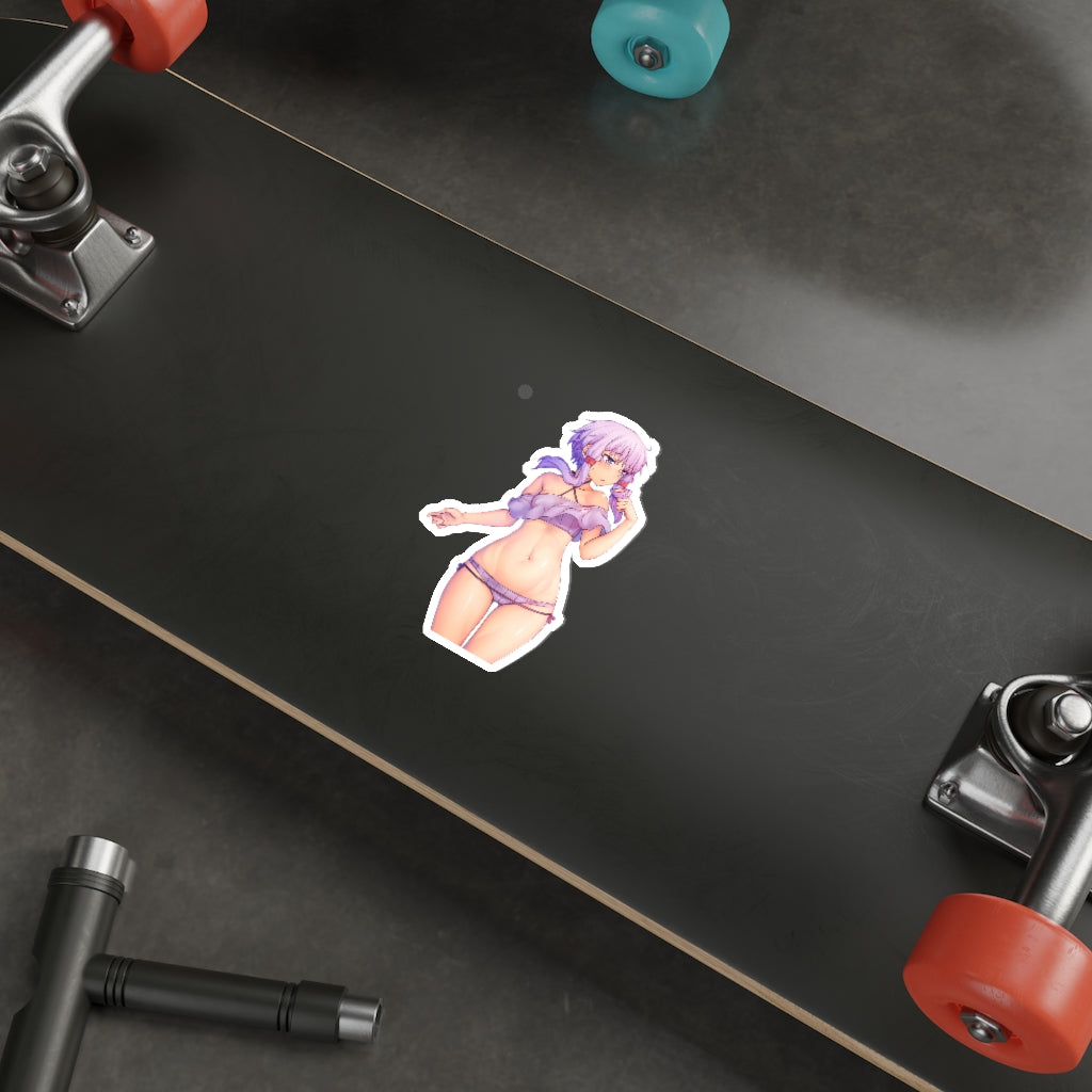 Yuzuki Yukari Vocaloid Waterproof Sticker - Ecchi Vinyl Decal