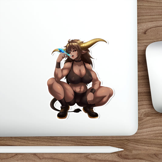 Rajang monster hunter world Waterproof Sticker - Ecchi Vinyl Decal