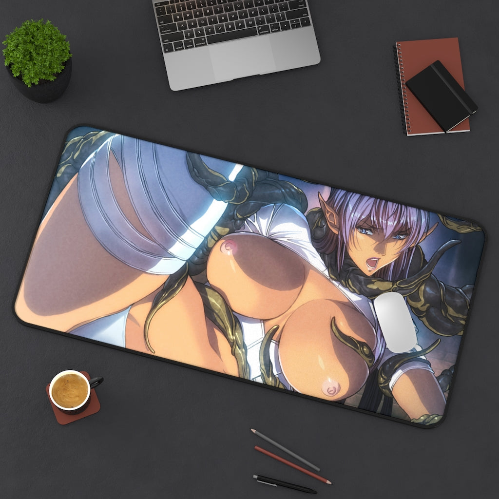 Topless Arshes Nei Bastard Desk Mat - Ecchi Mousepad - Adult Playmat