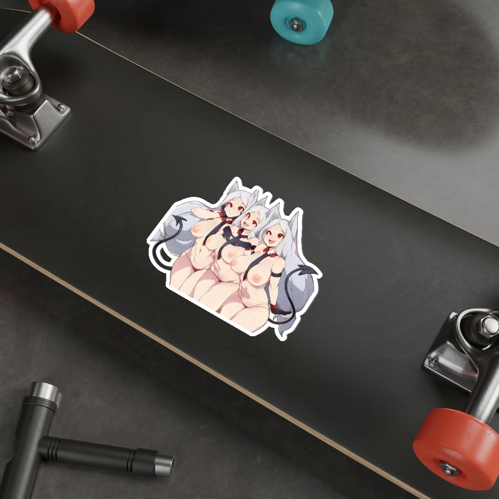 Helltaker Cerberus Anime Car Decal - Waterproof Hentai Ecchi Sticker