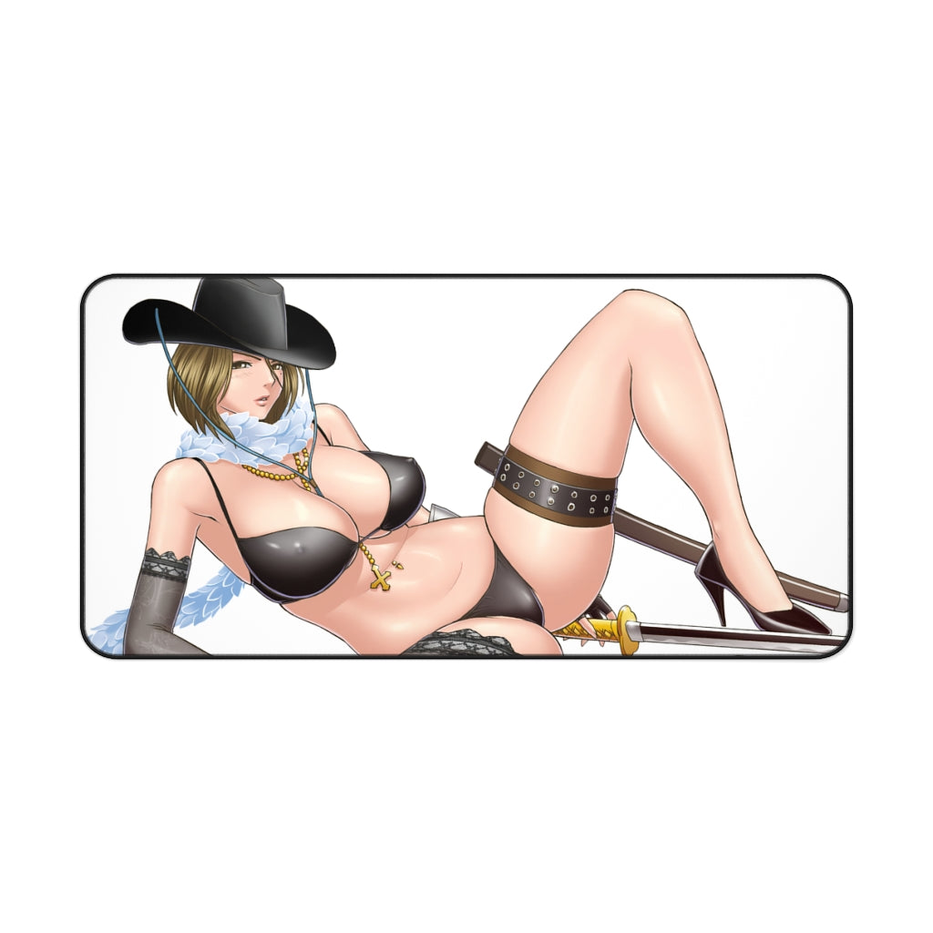 Aya Oneechanbara Bikini Desk Mat - Non Slip Mousepad