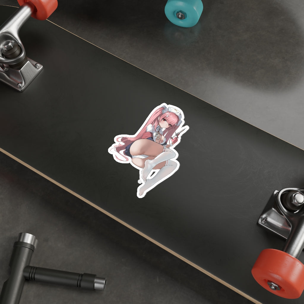 Sexy Nurse Perseus Azur Lane Waterproof Sticker - Ecchi Vinyl Decal