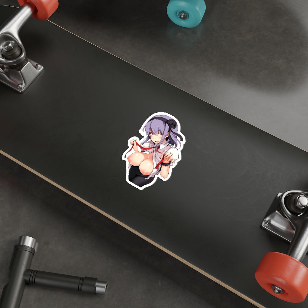 Topless Shidare Hotaru Dagashi Kashi Waterproof Sticker - Ecchi Vinyl Decal