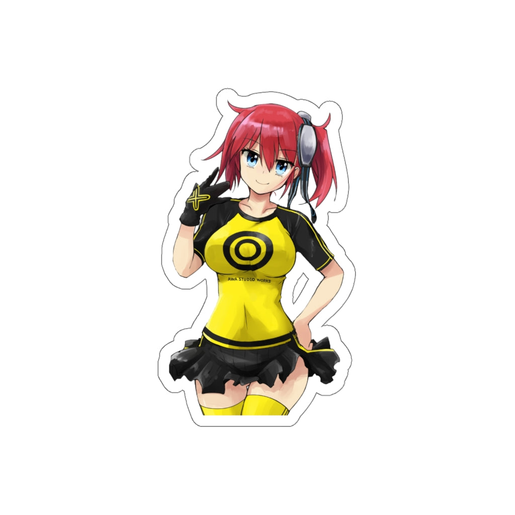 Digimon Anthro Algomon Baby Waterproof Sticker - Ecchi Vinyl Decal