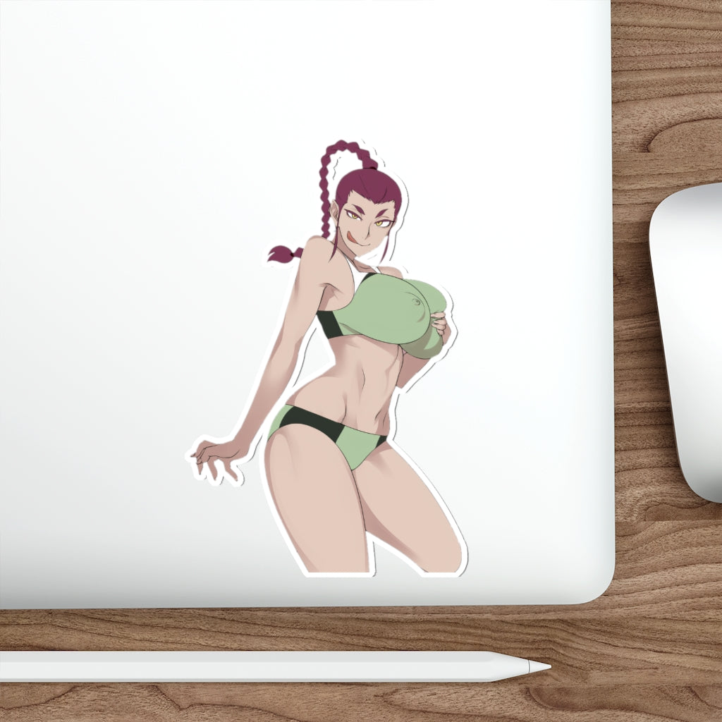 Big Tits Bikini Kuroda Miki Devilman Waterproof Sticker - Ecchi Vinyl Decal