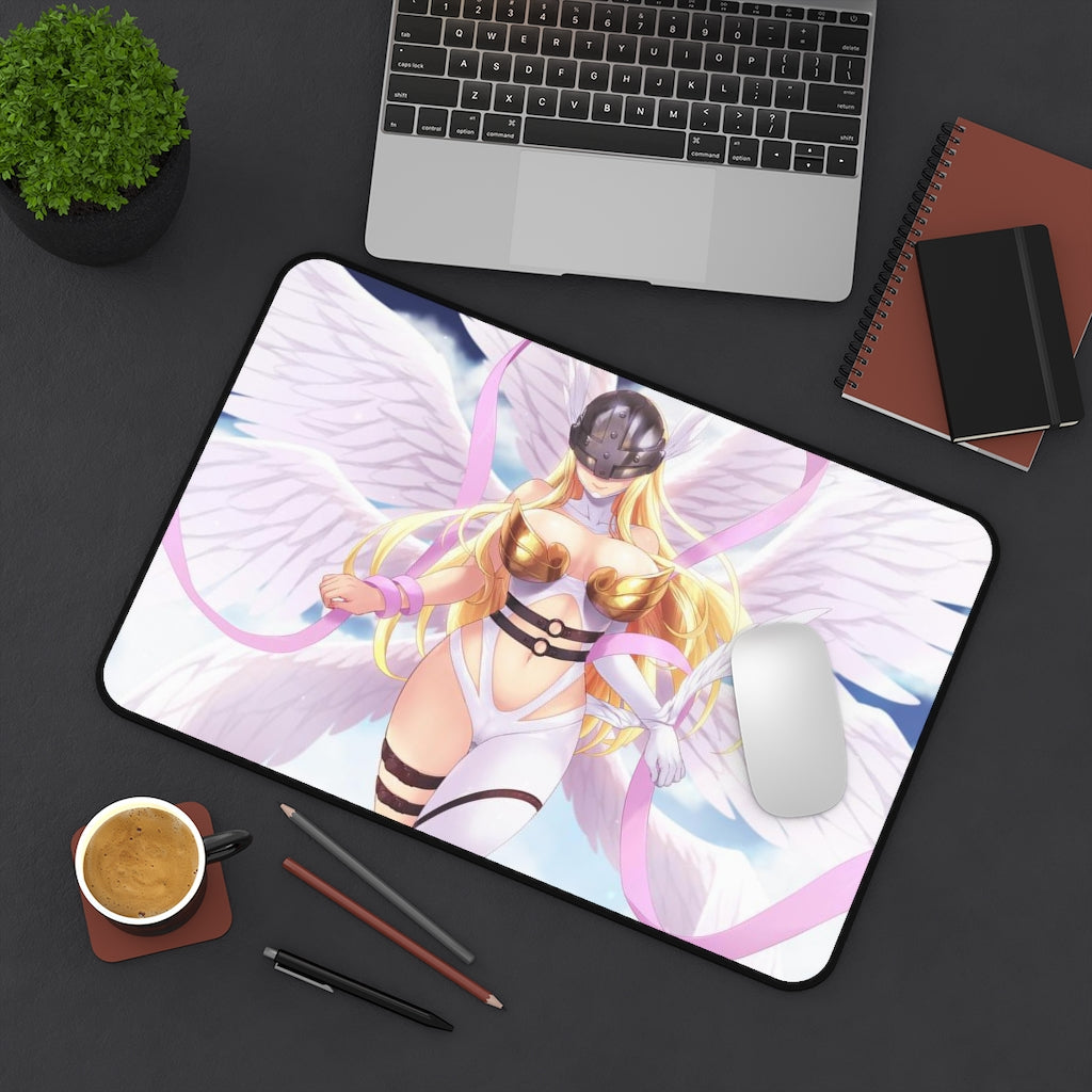 Digimon Mousepad - Angewomon Playmat - Ecchi Large Desk Mat