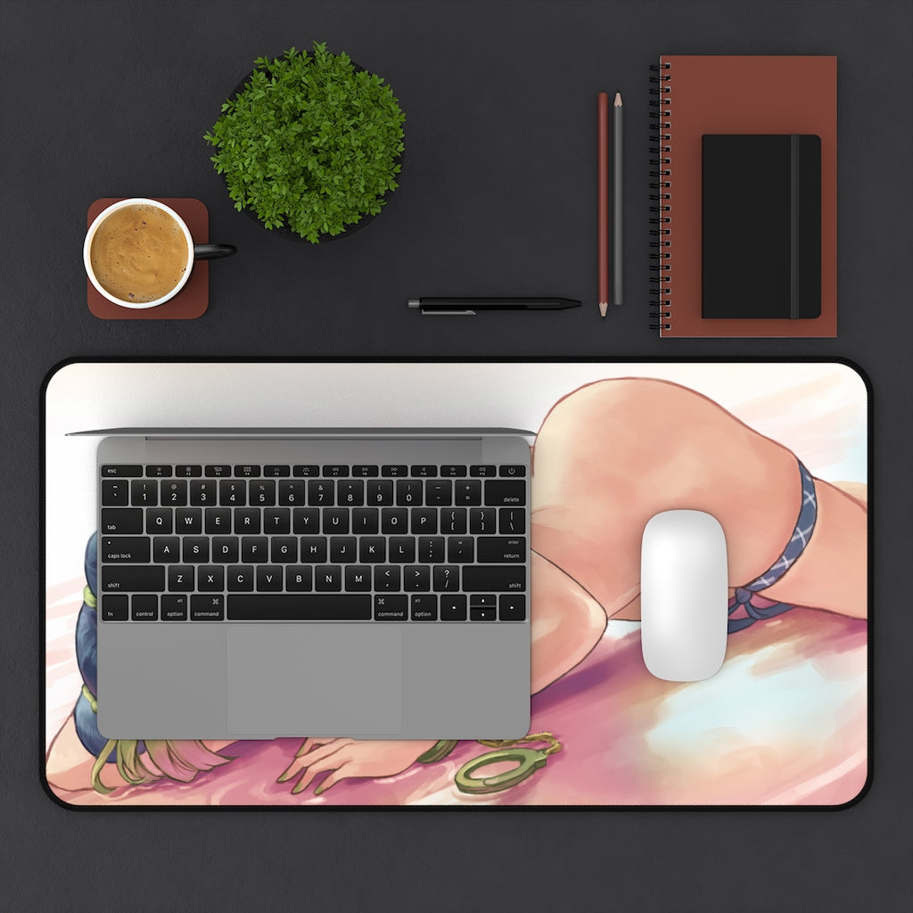 Nude Jolyne Kujo JoJo's Bizarre Adventure Desk Mat - Lewd Mousepad - Sexy Anime Girl Playmat