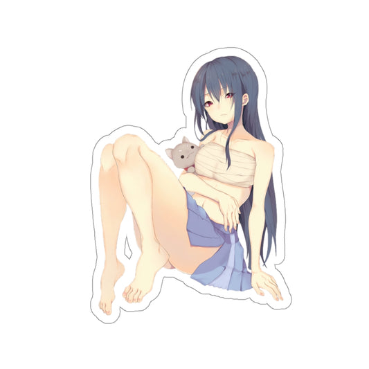 Sexy Shiina Angel Beats Waterproof Sticker - Ecchi Vinyl Decal