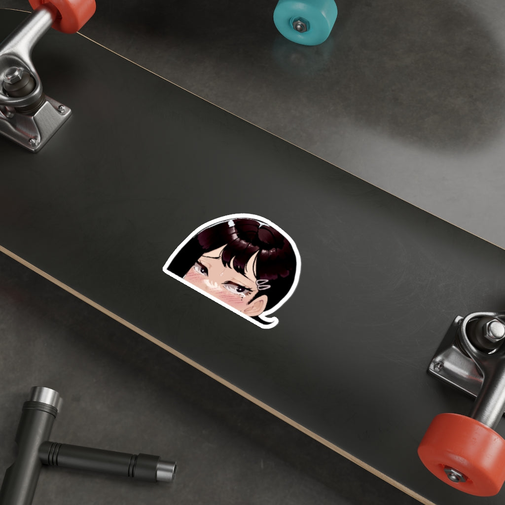 Chainsaw Man Kobeni Peeker Waterproof Sticker - Ecchi Vinyl Decal