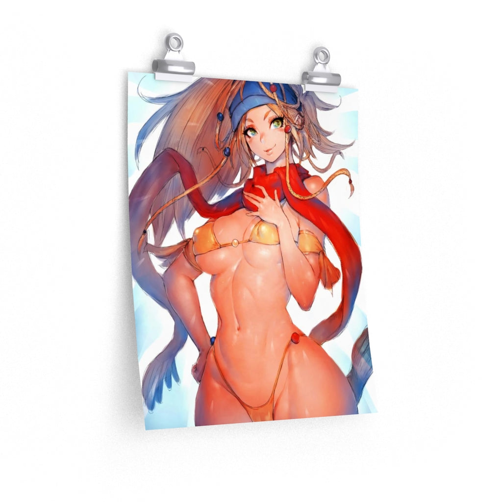 Rikku Final Fantasy X Poster - Lewd Premium Matte Vertical Poster - Adult Wall Art