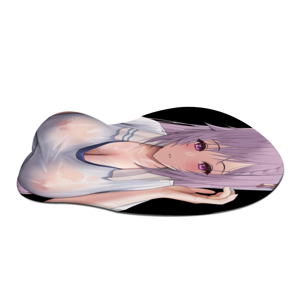 Anime 3D Boobs mousepad with Wrist Rest | Sexy Oppai Mouse pad for PC | Oppai mousepad with wrist support