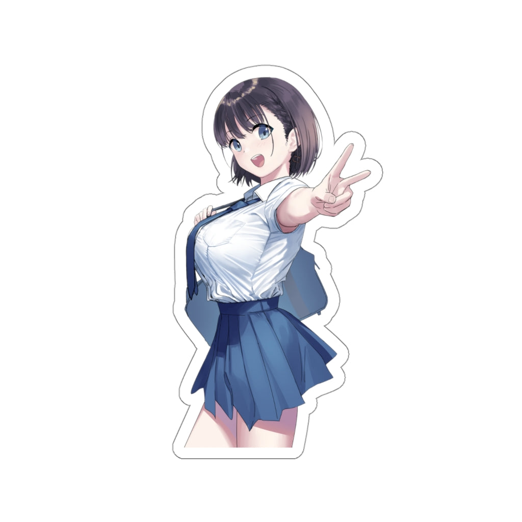 Waifu Ai Chan Tawawa on Monday Waterproof Sticker - Ecchi Vinyl Decal