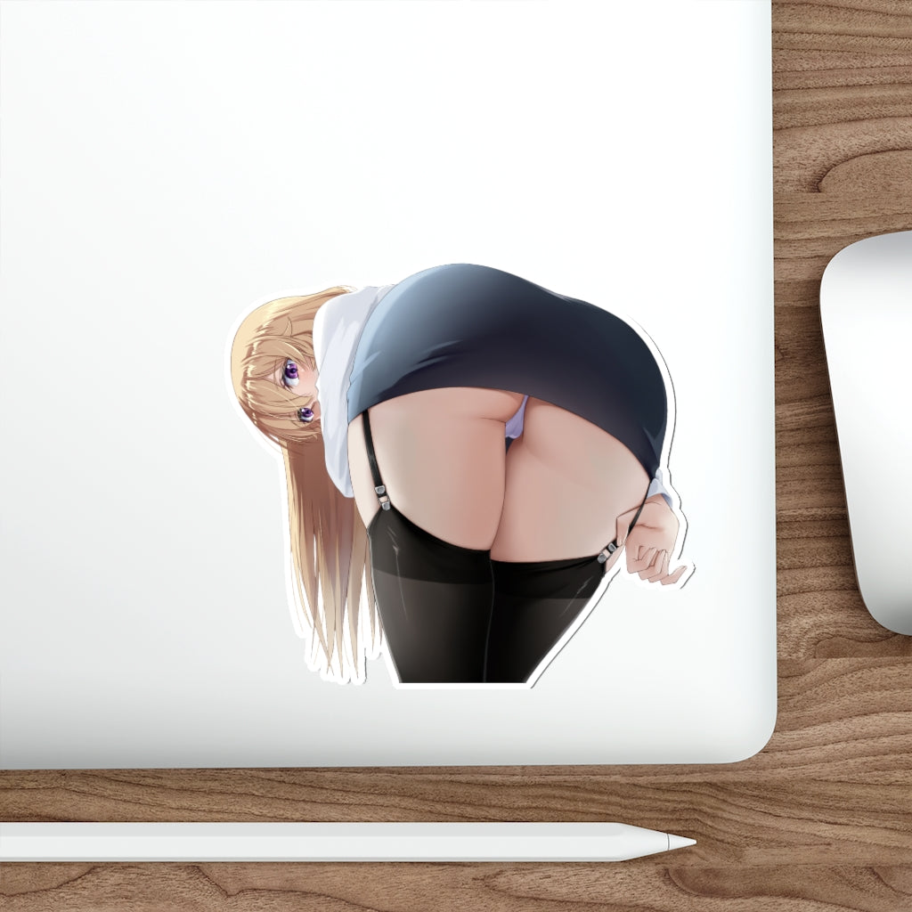 Food Wars Erina Nakiri Sexy Butt Waterproof Sticker - Ecchi Vinyl Decal