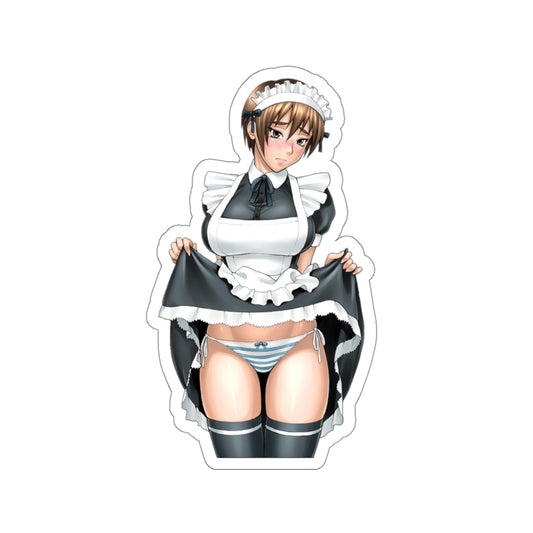 Autocollant imperméable pour culotte de femme de chambre Kashiwagi Azusa Kizuato - Autocollant en vinyle Ecchi