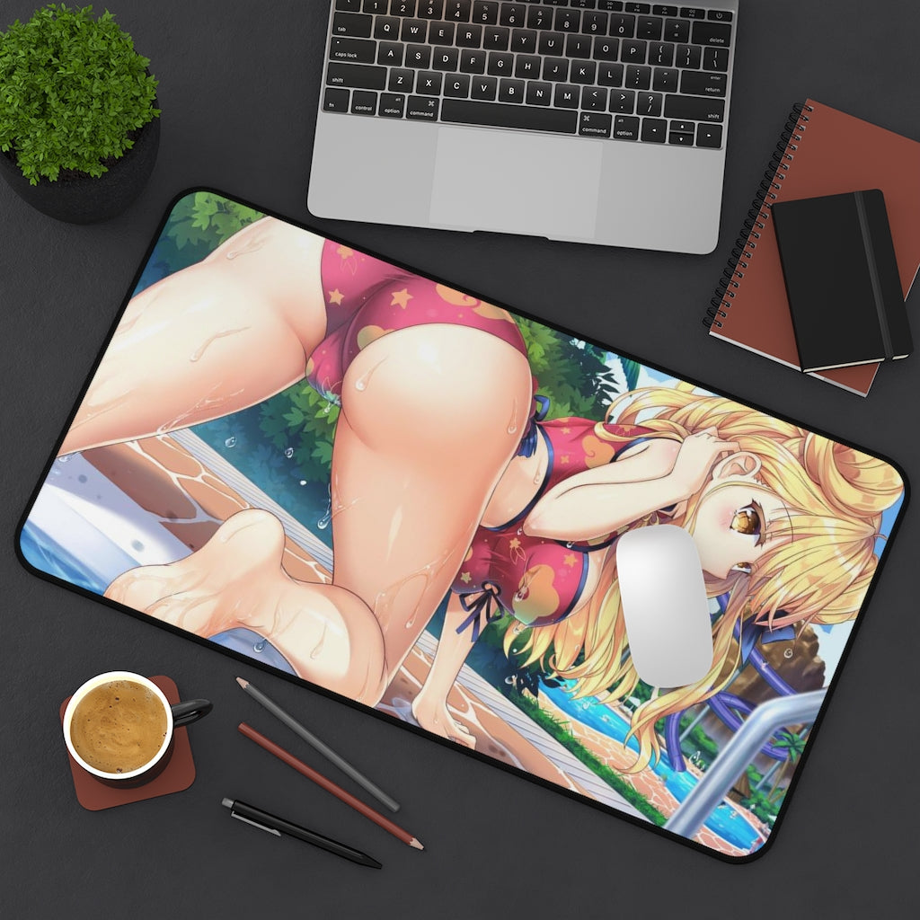 Date A Live Sexy Mousepad - Cute Ass Mukuro Hoshimiya Desk Mat - Ecchi Playmat