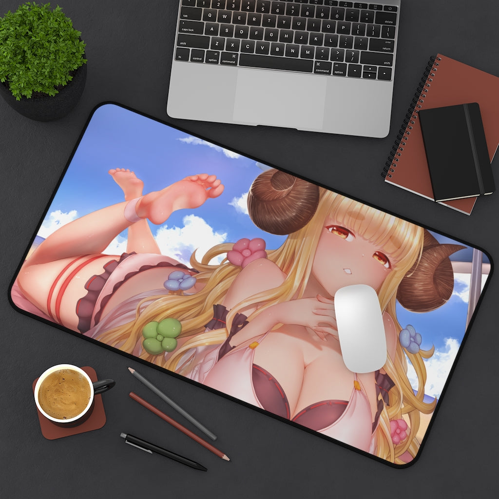 Granblue Fantasy Sexy Mousepad - Anila Big Boobs Anime Large Desk Mat - Ecchi Playmat