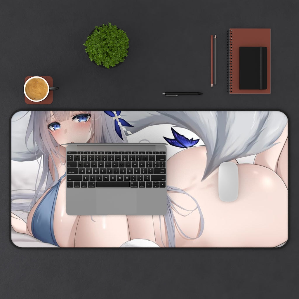 Azur Lane Thick Boobs and Butt Shinano Desk Mat - Non Slip Mousepad