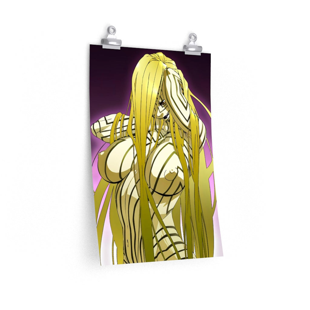 Big Tits Asherah Shin Megami Tensei Poster - Lewd Premium Matte Vertical Poster - Adult Wall Art