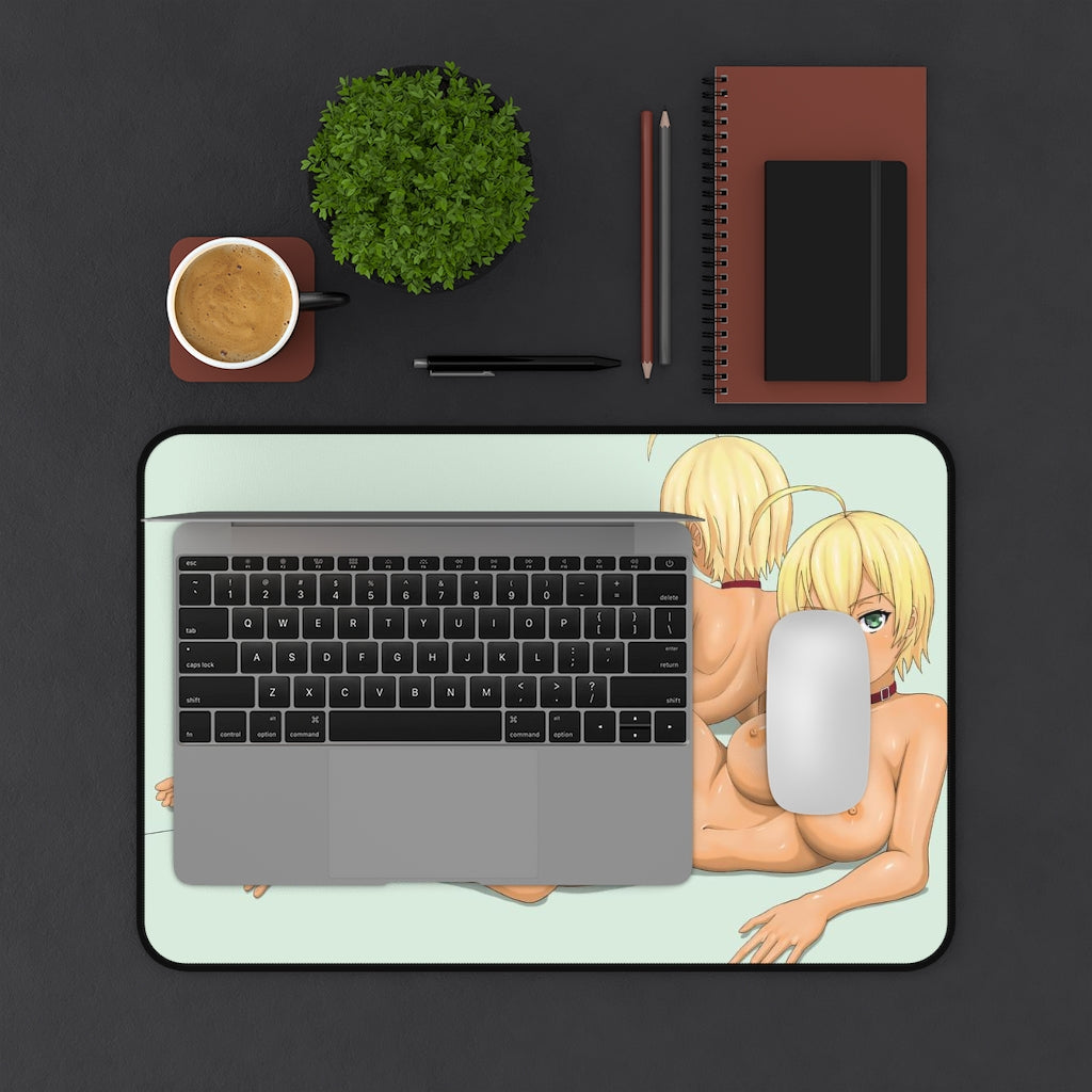 Food Wars Sexy Mousepad - Nude Ikumi Mito Desk Mat - Ecchi Playmat