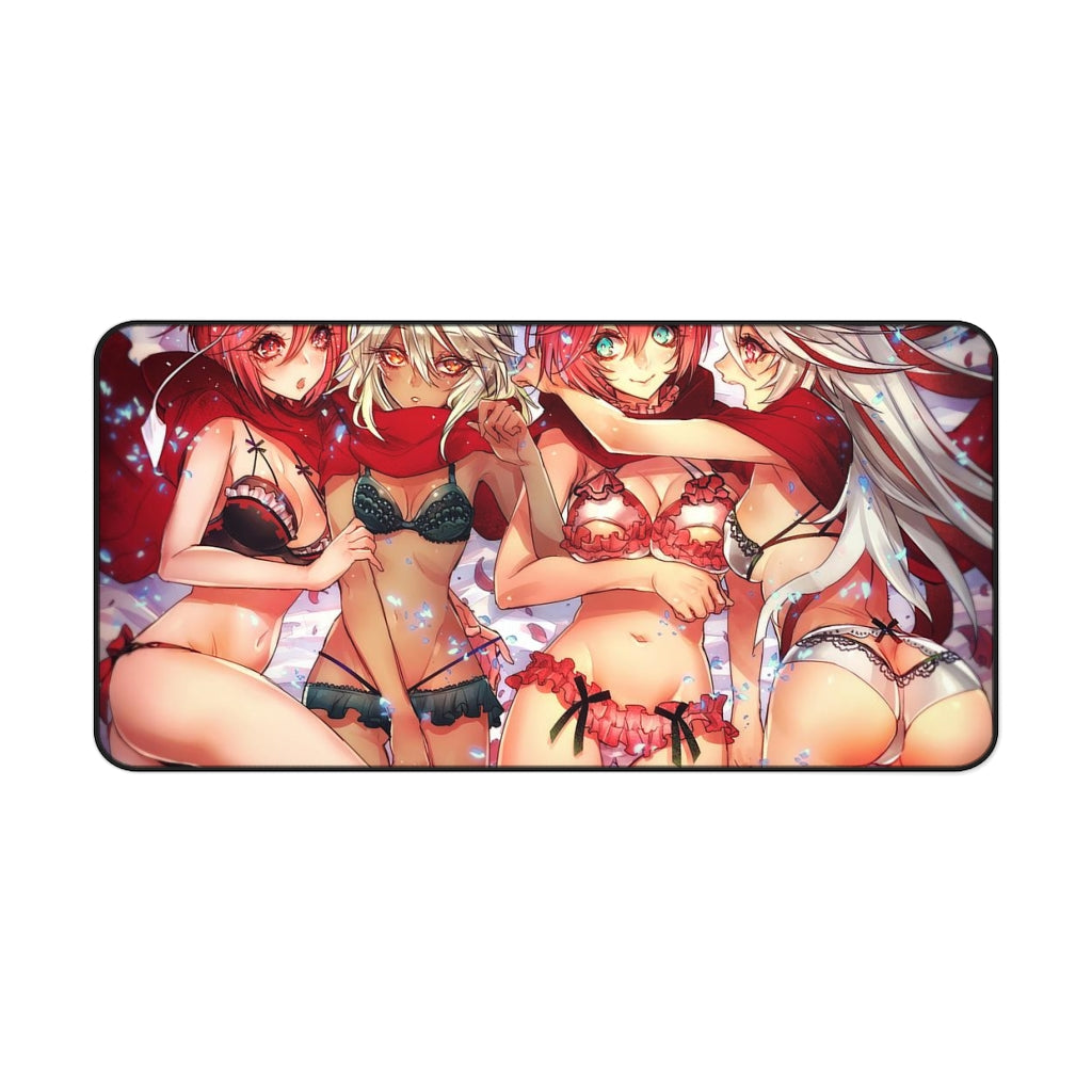 Guilty Gear Sexy Mousepad - Lingerie Valentine Gaming Desk Mat - Ecchi Playmat