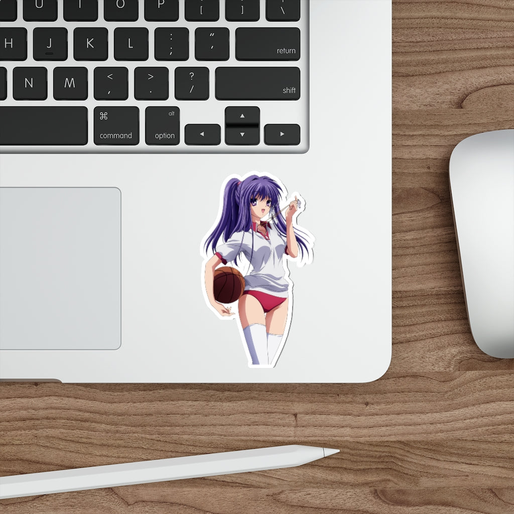 Clannad Sexy Kyou Gym Uniform Waterproof Sticker - Ecchi Vinyl Decal