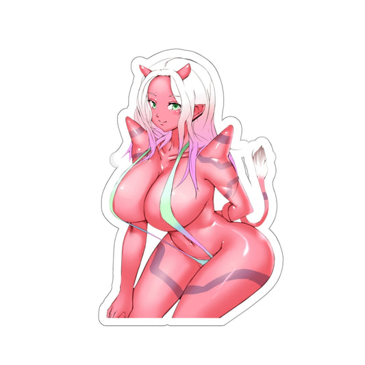 Ogre Sexy Bikini Dragon Quest Waterproof Sticker - Ecchi Vinyl Decal